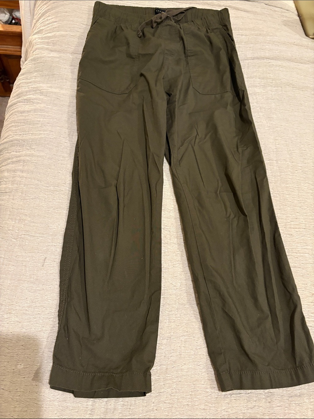 SANCTUARY Olive Drawstring Casual Pants